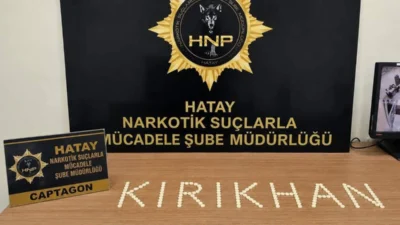 Hatay’ın Kırıkhan ilçesinde narkotik ekiplerince düzenlenen operasyonda bir ikamette yüksek