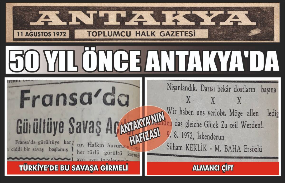 Antakya’nın hafızası: 11 Ağustos