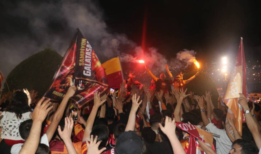 Trendyol Süper Lig’de şampiyonluğunu ilan eden Galatasaray için Hatay’da sarı-kırmızılı