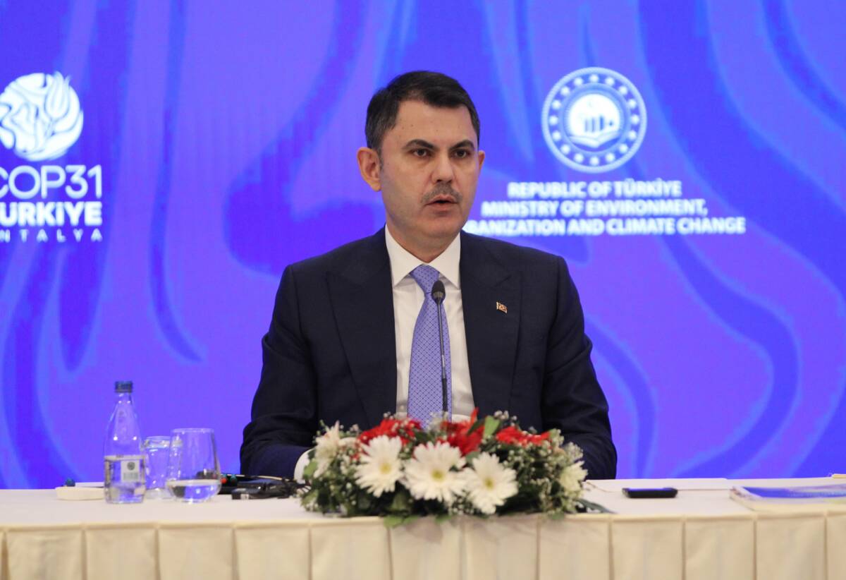 COP31 Başkanı ve Çevre, Şehircilik ve İklim Değişikliği Bakanı Murat