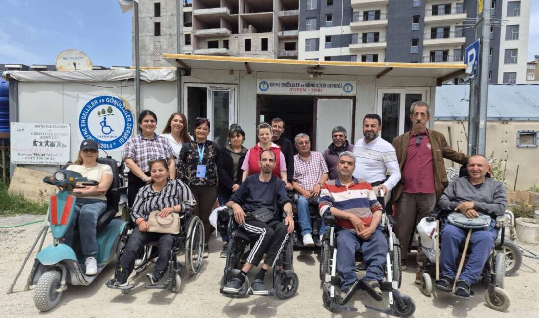 10-16 Mayıs Engelliler Haftası kapsamında, Uluslararası Gazeteciler Cemiyeti Hatay Şube
