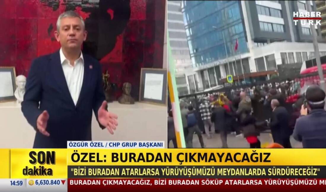 Ankara’da bugün yaşanan gelişmeler, Cumhuriyet Halk Partisi tarihinde görülmemiş bir