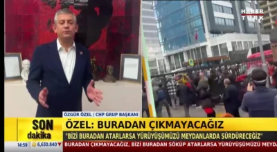 Ankara’da bugün yaşanan gelişmeler, Cumhuriyet Halk Partisi tarihinde görülmemiş bir