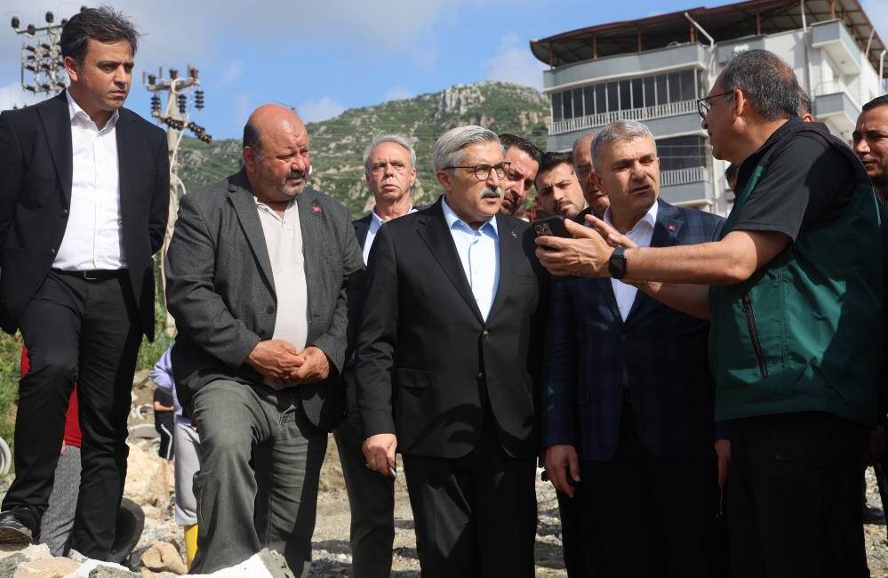AK Parti Genel Başkan Yardımcısı Hüseyin Yayman, Hatay’da etkili olan