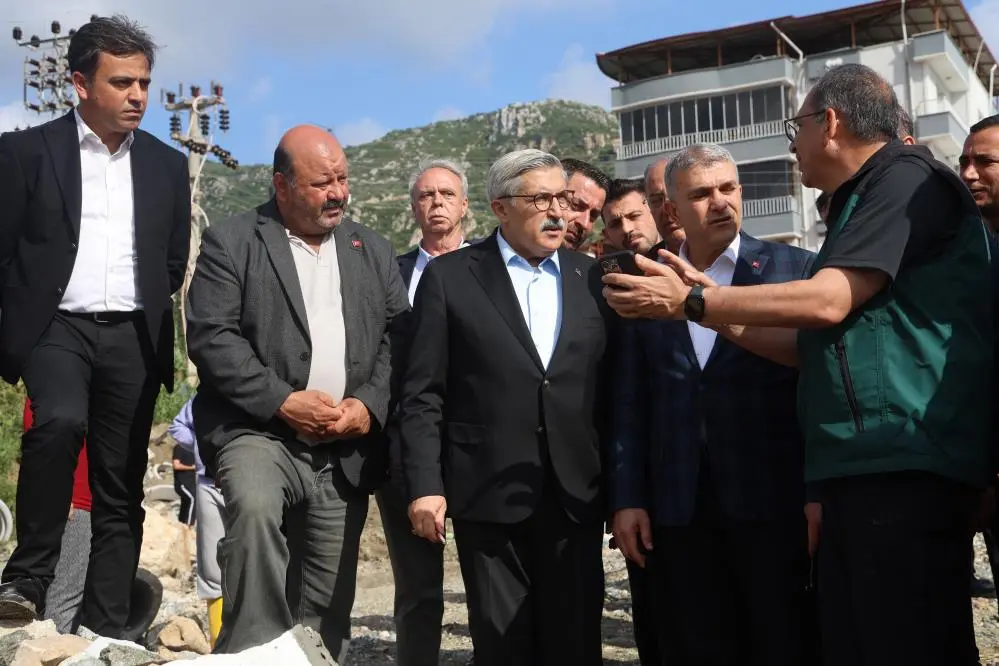 AK Parti Genel Başkan Yardımcısı Hüseyin Yayman, Hatay’da etkili olan