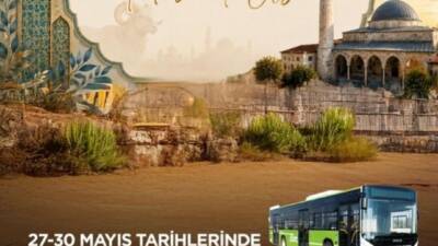 Hatay Büyükşehir Belediyesi, Kurban Bayramı süresince vatandaşların ulaşımda rahat etmesi