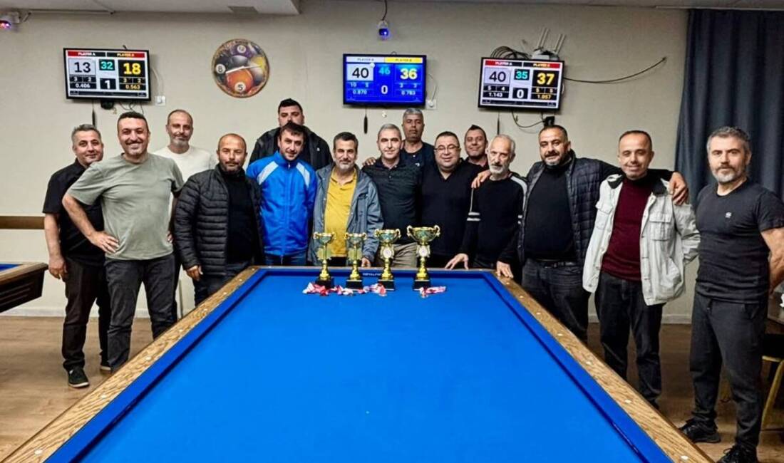 Hatay Bilardo İl Temsilciliği tarafından düzenlenen “19 Mayıs Atatürk’ü Anma,