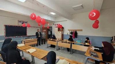 Hatay İl Müftüsü Necati Şafak, Hassa ilçesinde yürütülen eğitim faaliyetlerini