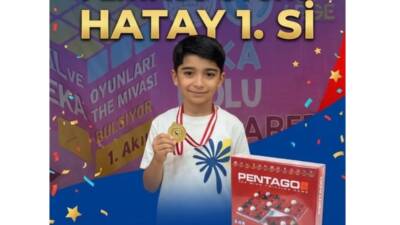 Hatay’ın Dörtyol ilçesinde eğitim veren Altınçağ İlköğretim Okulu öğrencisi Gökdeniz