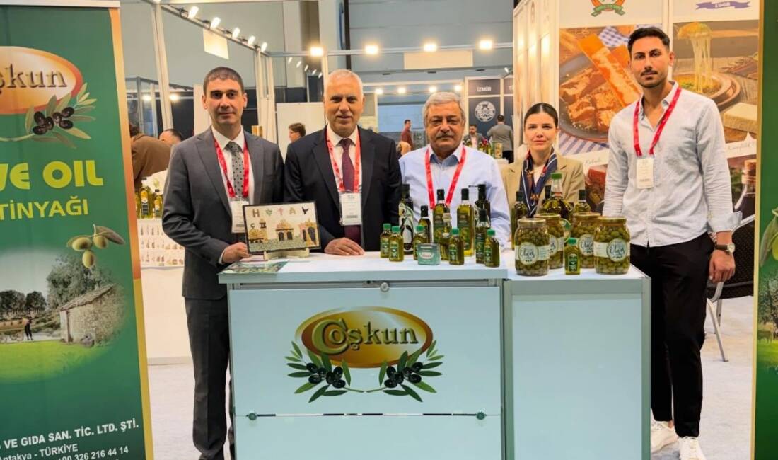 İzmir’de düzenlenen ve bugün sona ermesi beklenen OLIVTECH Zeytin, Zeytinyağı,