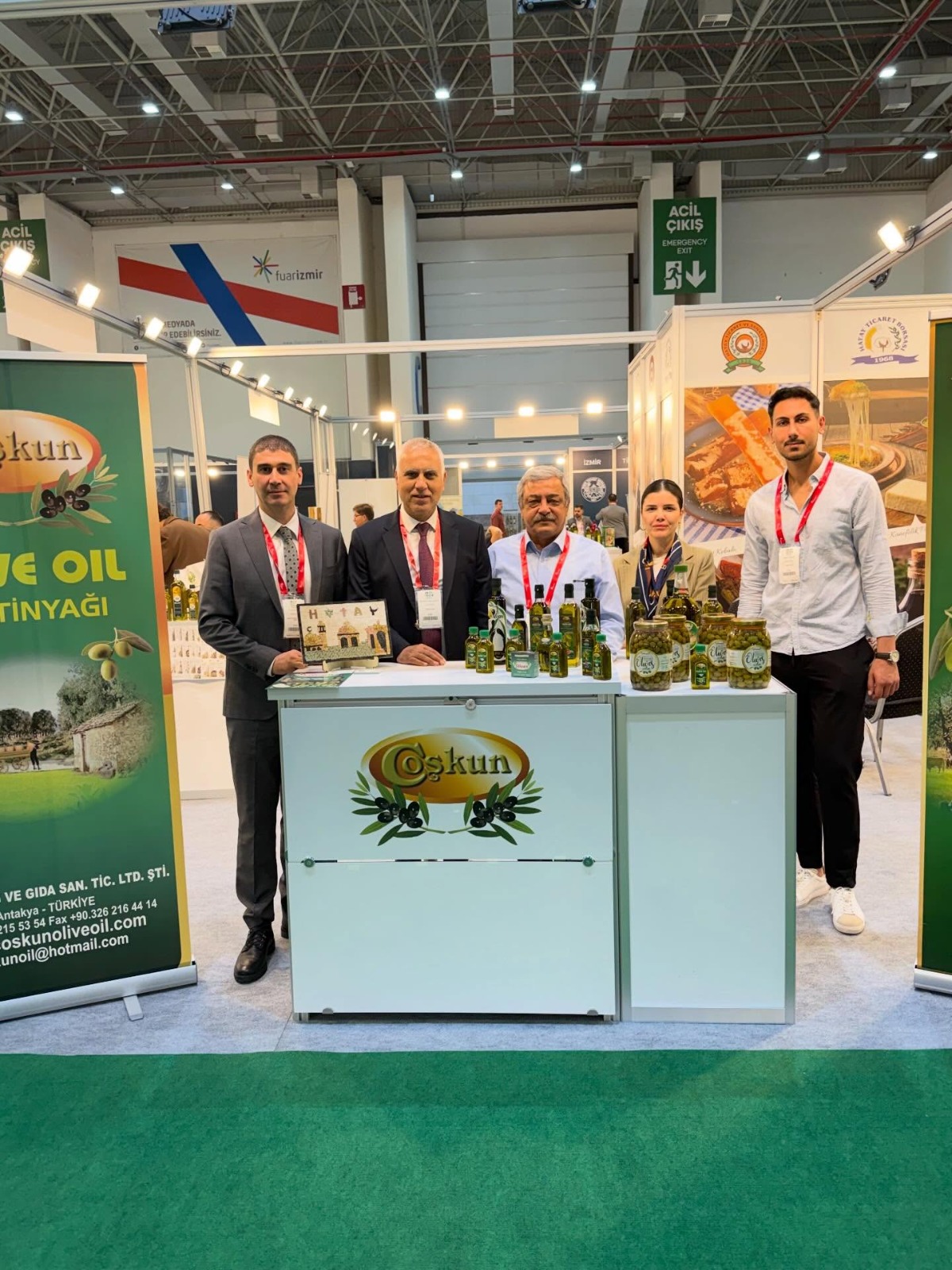 İzmir’de düzenlenen ve bugün sona ermesi beklenen OLIVTECH Zeytin, Zeytinyağı,