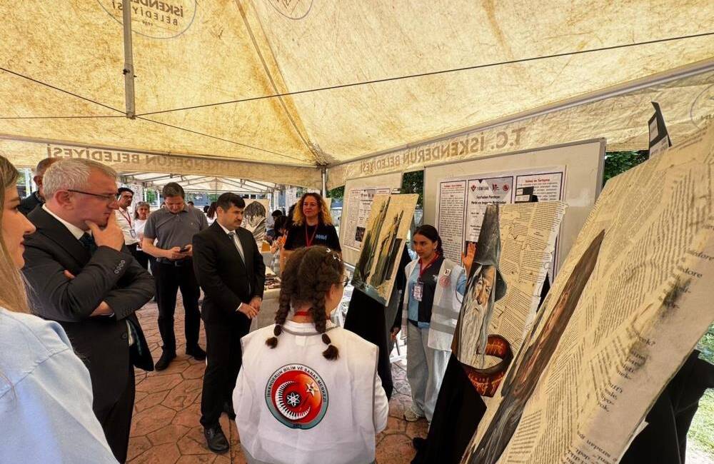 Hatay’ın İskenderun ilçesinde bulunan Bilim ve Sanat Merkezi’nde (BİLSEM), TÜBİTAK