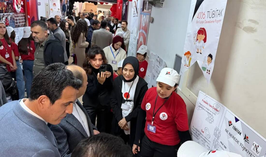 Hatay’da eğitim alanında dikkat çeken etkinliklerden biri olan 4006 TÜBİTAK
