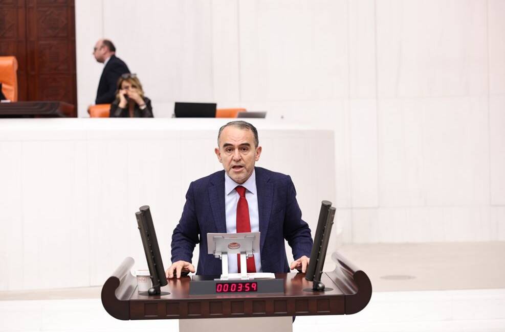 DEVA Partisi Genel Sekreteri Sadullah Ergin, TBMM’de yaptığı konuşmada yasama