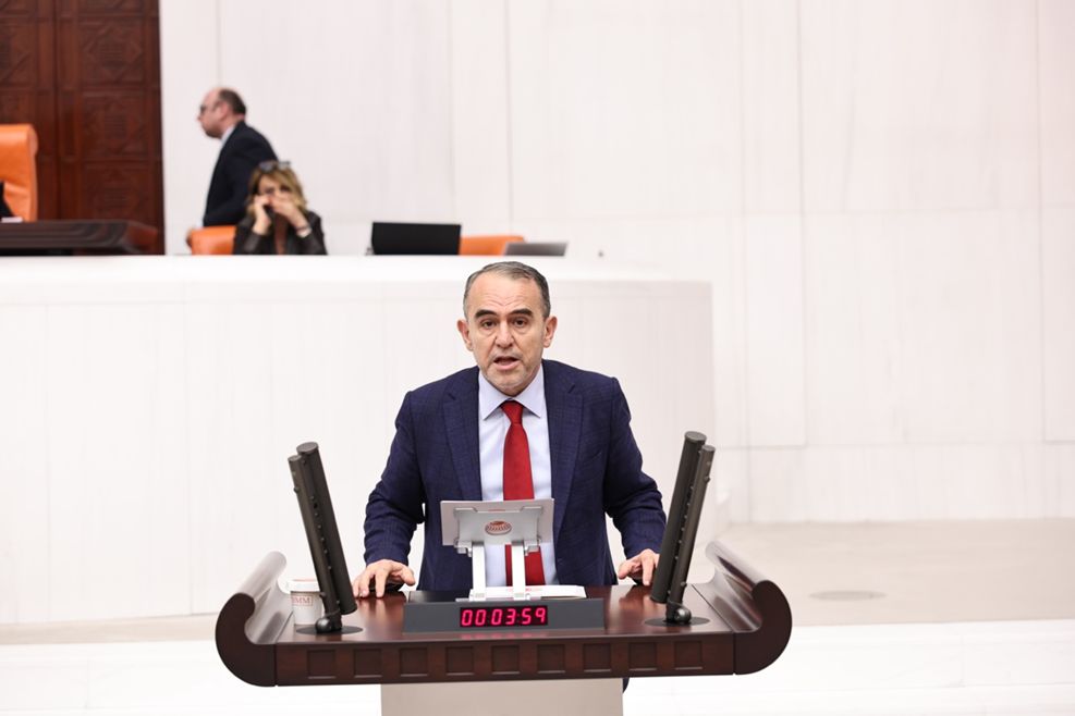 DEVA Partisi Genel Sekreteri Sadullah Ergin, TBMM’de yaptığı konuşmada yasama