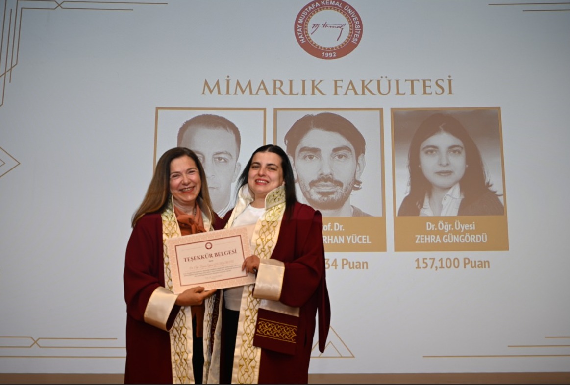 HMKÜ’de gurur veren başarı: Zehra Güngördü ödül aldı