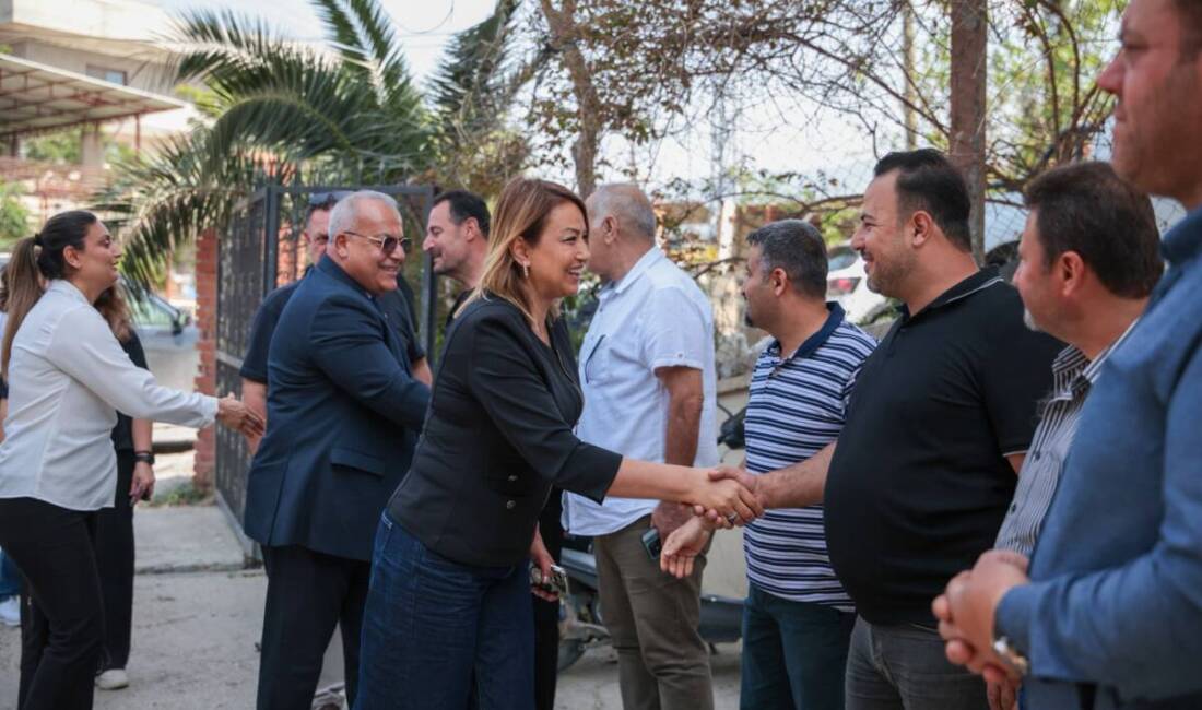 CHP Hatay Milletvekili Nermin Yıldırım Kara, Arsuz’da gerçekleştirdiği ziyaret programında