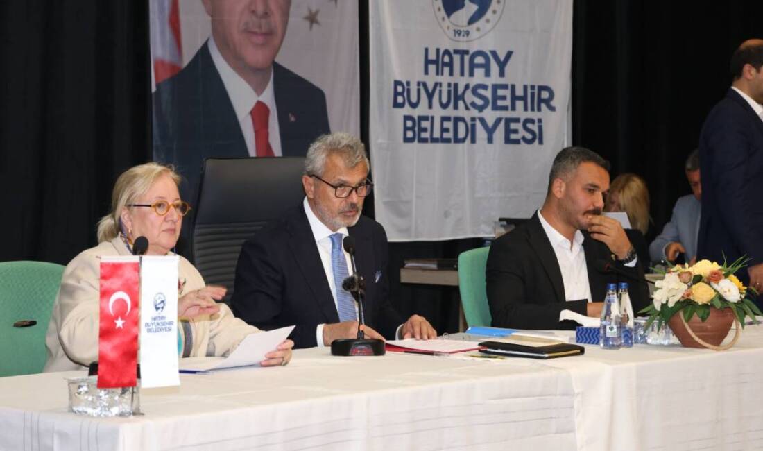 Hatay Büyükşehir Belediyesi (HBB) Mayıs Ayı Olağan Meclis Toplantısı’nın ilk