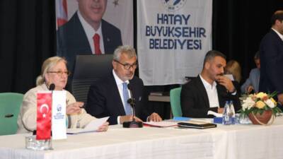 Hatay Büyükşehir Belediyesi (HBB) Mayıs Ayı Olağan Meclis Toplantısı’nın ilk