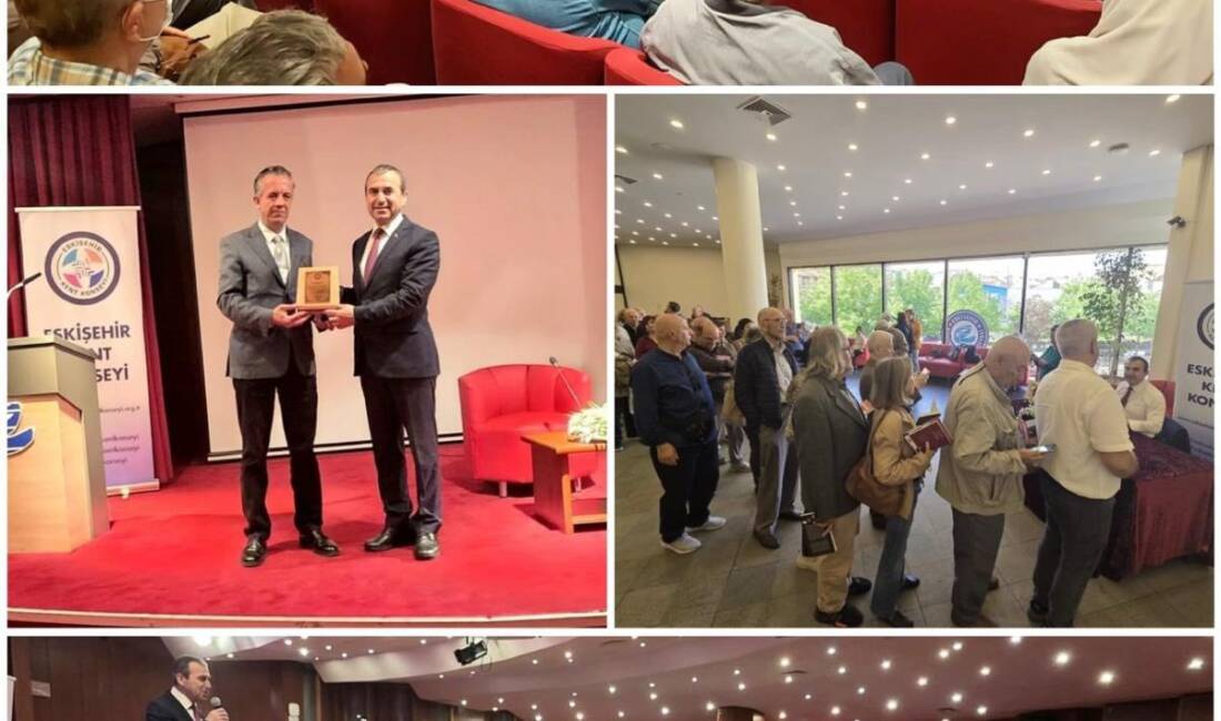 Antakya Gazetesi yazarı, emekli Tuğgeneral ve akademisyen Naim Babüroğlu, konferans
