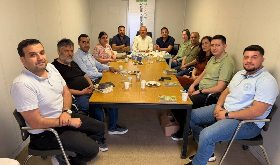 TMMOB Şehir Plancıları Odası Hatay İl Temsilciliği’nin yeni dönem yönetimi