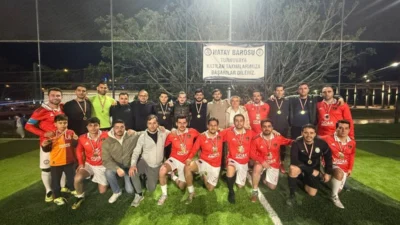 Hatay Barosu tarafından düzenlenen futbol turnuvasında İskenderun ve Antakya etaplarının