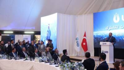 Hatay Valisi Mustafa Masatlı, Uluslararası Demokratlar Birliği tarafından Suriye’nin Halep