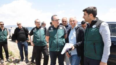 Devlet Su İşleri Genel Müdür Yardımcıları Dinçer Aydoğan ile Mehmet