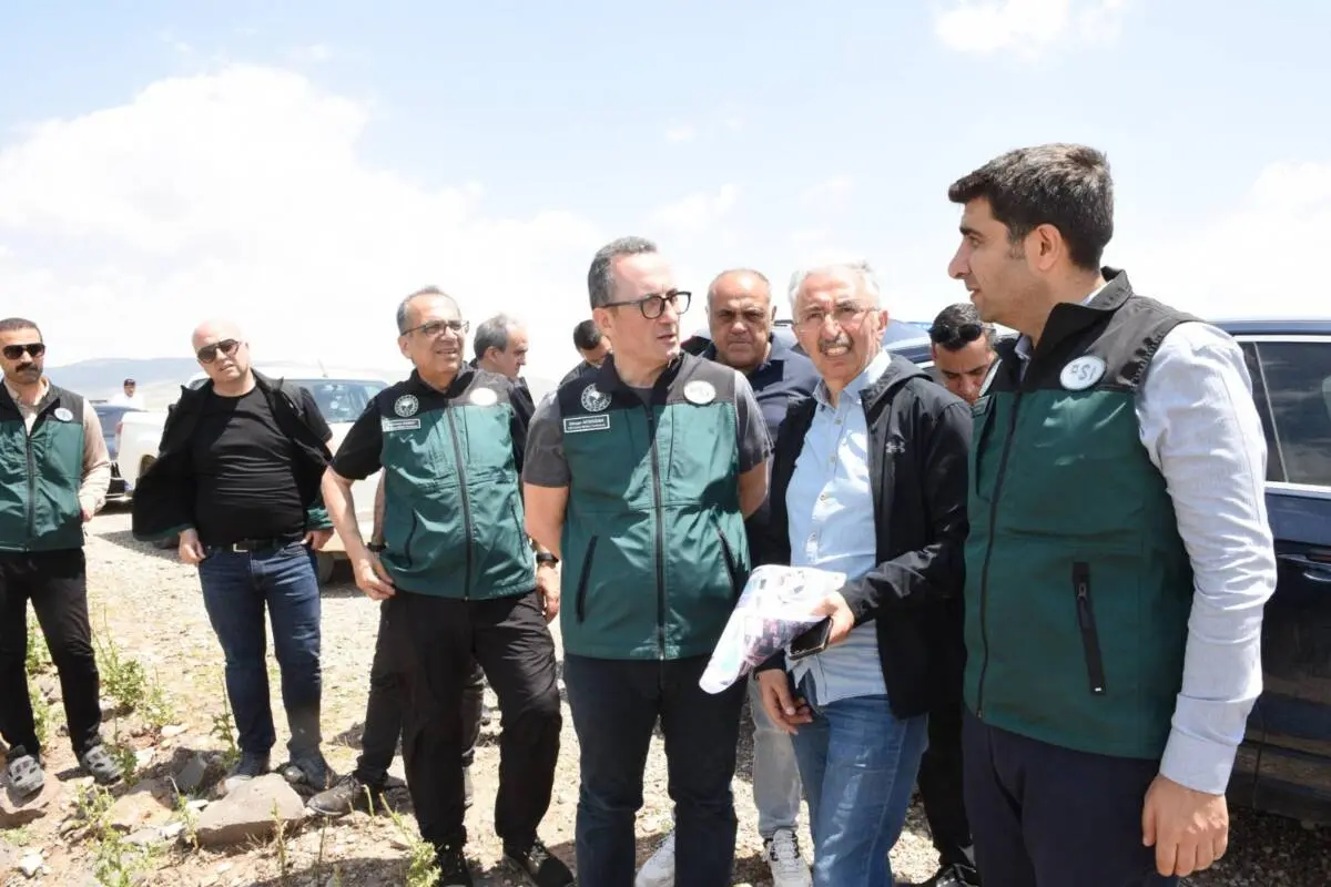 Devlet Su İşleri Genel Müdür Yardımcıları Dinçer Aydoğan ile Mehmet