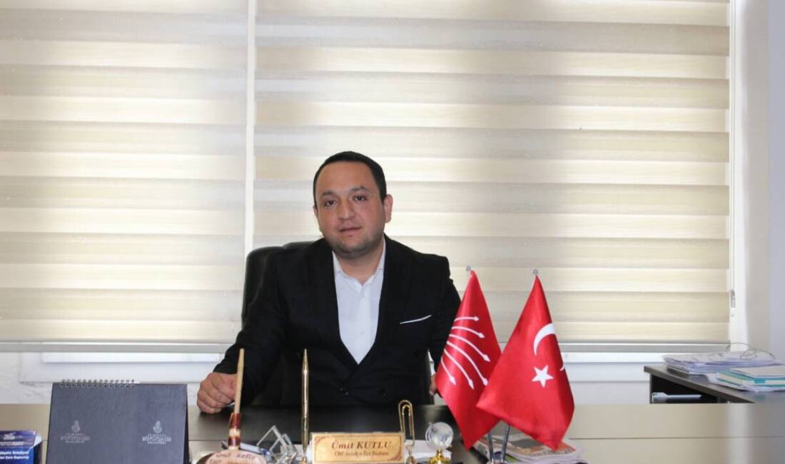 CHP’de kurultay tartışmaları sürerken, CHP Antakya İlçe Başkanı Ümit Kutlu