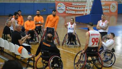 Hatay’ın Tekerlekli Sandalye Basketbol Süper Ligindeki temsilcisi İskenderun Belediye Spor