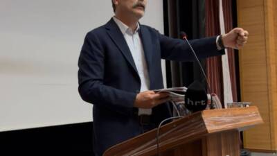 Erkan Baş, Samandağ Belediye Başkanı Emrah Karaçay’ın davetiyle düzenlenen “Samandağ