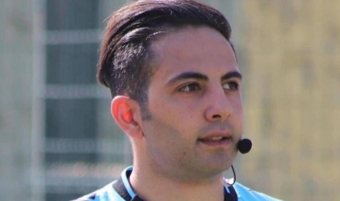 Bartın bölgesi futbol klasman yardımcı hakemlerinden Mustafa Onur Özgenç, geçirdiği