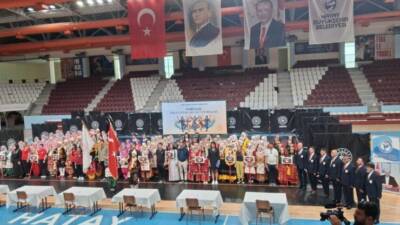 Hatay’ın ev sahipliğinde düzenlenen KYK Yurt Lig Halk Oyunları Final