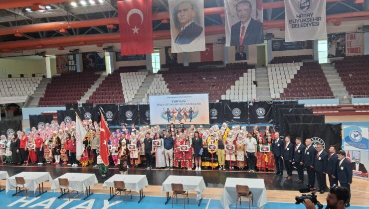 Hatay’ın ev sahipliğinde düzenlenen KYK Yurt Lig Halk Oyunları Final