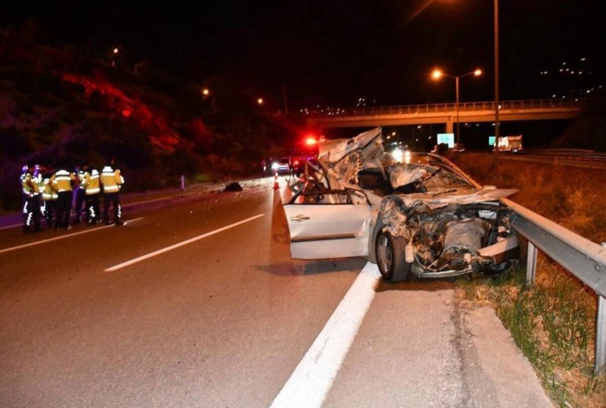 &nbsp; Hatay’ın İskenderun ilçesinde meydana gelen trafik kazası, genç bir