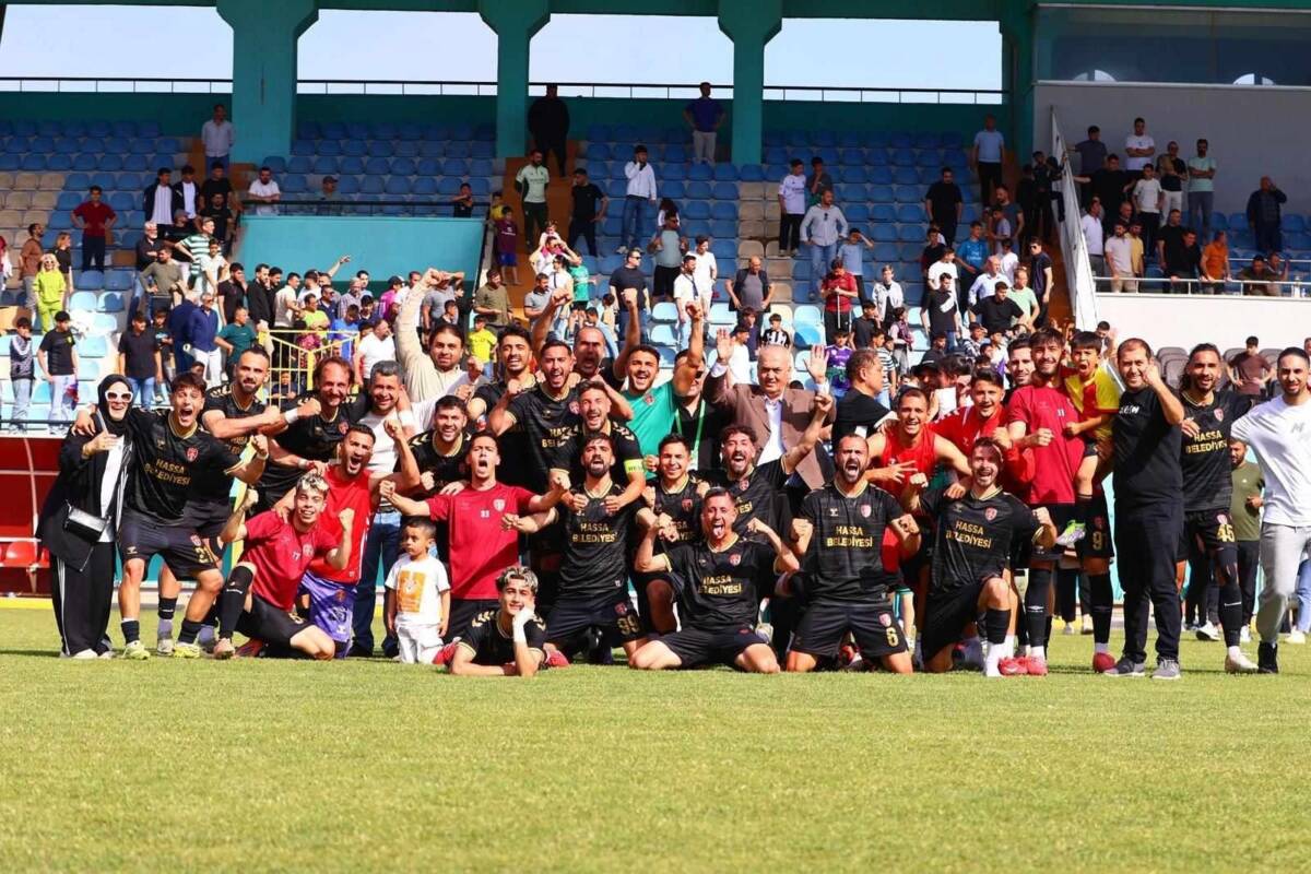Hedef 3. lig Hassaspor, Türkiye 3. Ligi’ne yükselme Play-Off turundaki