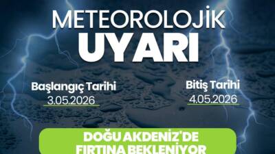 Hatay Büyükşehir Belediyesi, Doğu Akdeniz bölgesi için önemli bir meteorolojik