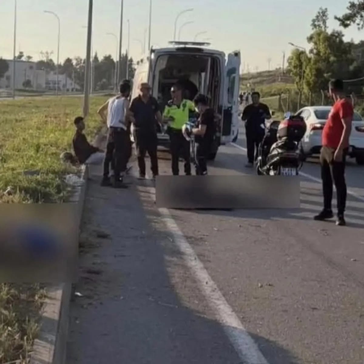 Hatay’ın İskenderun ilçesinde meydana gelen motosiklet kazası yürekleri dağladı. Gece