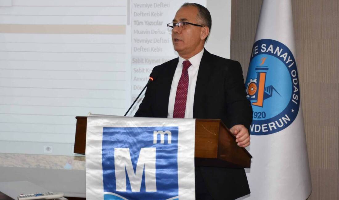 İskenderun Mali Müşavirler Odası Başkanı İbrahim Kaynar, son dönemde meslek