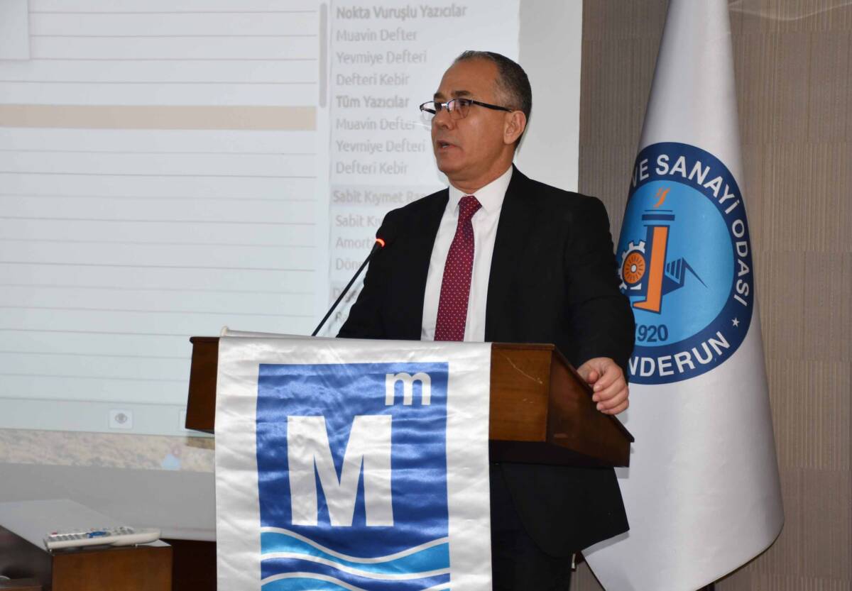 İskenderun Mali Müşavirler Odası Başkanı İbrahim Kaynar, son dönemde meslek