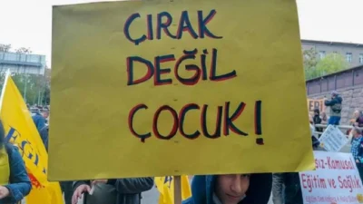 Hatay’ın İskenderun ilçesinde bir pastanede çalışan 16 yaşındaki MESEM öğrencisi,