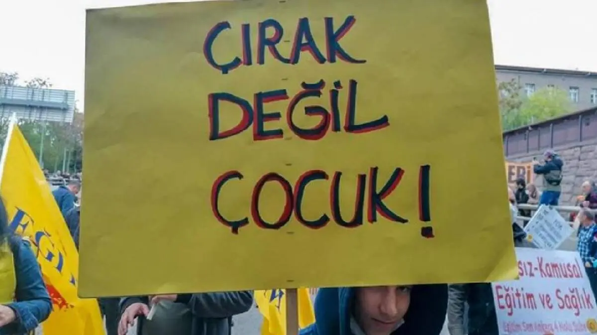Hatay’ın İskenderun ilçesinde bir pastanede çalışan 16 yaşındaki MESEM öğrencisi,