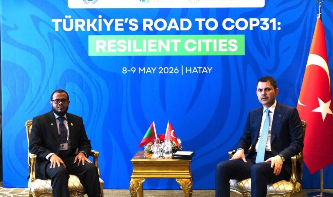 Hafta sonunda Hatay’a gelen Murat Kurum, COP31 kapsamında kente gelen
