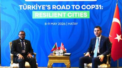 Hafta sonunda Hatay’a gelen Murat Kurum, COP31 kapsamında kente gelen
