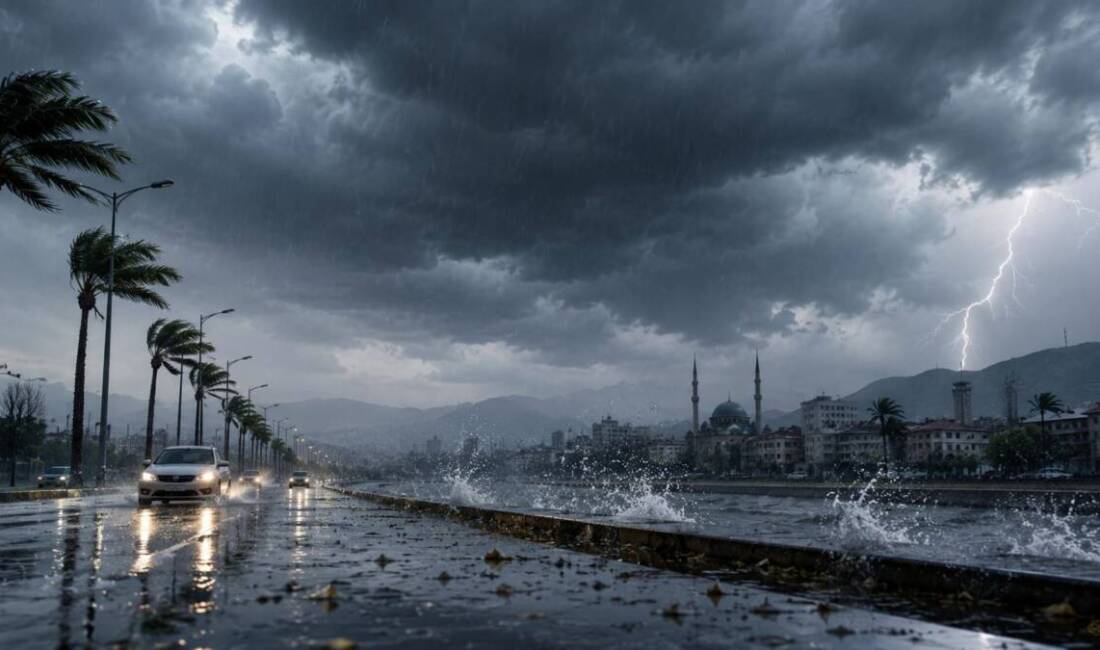 Hatay Büyükşehir Belediyesi, kent genelinde beklenen kuvvetli yağış nedeniyle vatandaşlara