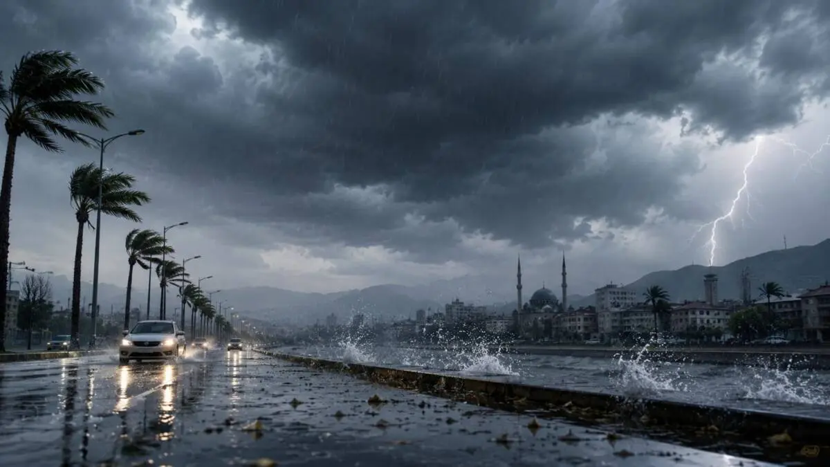 Hatay Büyükşehir Belediyesi, kent genelinde beklenen kuvvetli yağış nedeniyle vatandaşlara