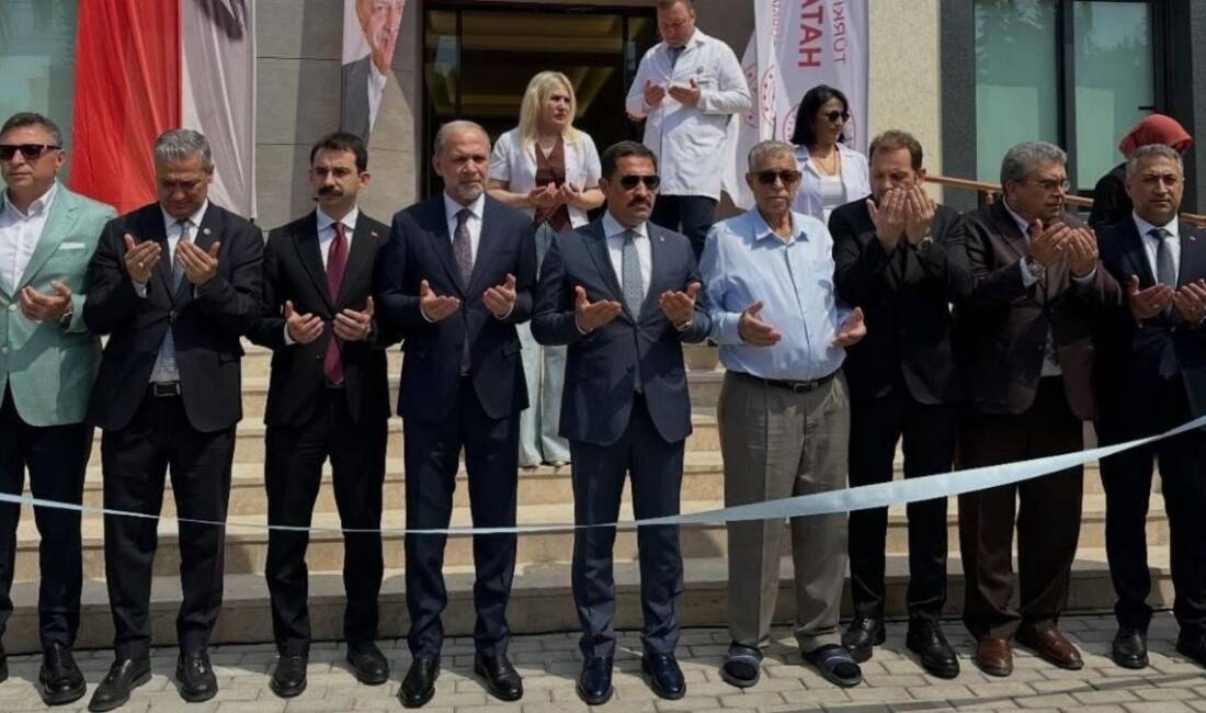 Hatay’ın Belen ilçesinde, hayırsever Tiftik Ailesi’nin katkılarıyla yaptırılan Aile Sağlığı