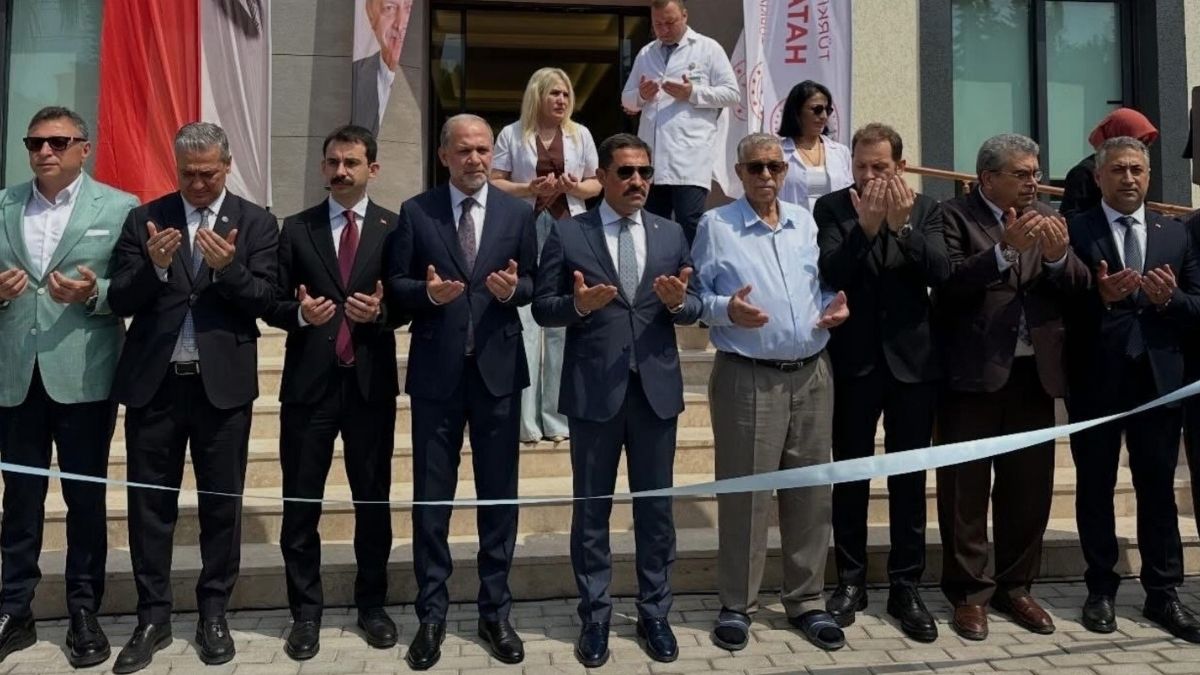 Hatay’ın Belen ilçesinde, hayırsever Tiftik Ailesi’nin katkılarıyla yaptırılan Aile Sağlığı