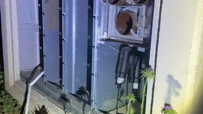 Hatay’ın Kırıkhan ilçesinde bir trafo binasında meydana gelen hırsızlık olayı,